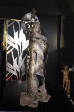 1973 "Romolo Gling" Escultura abstracta en metal
