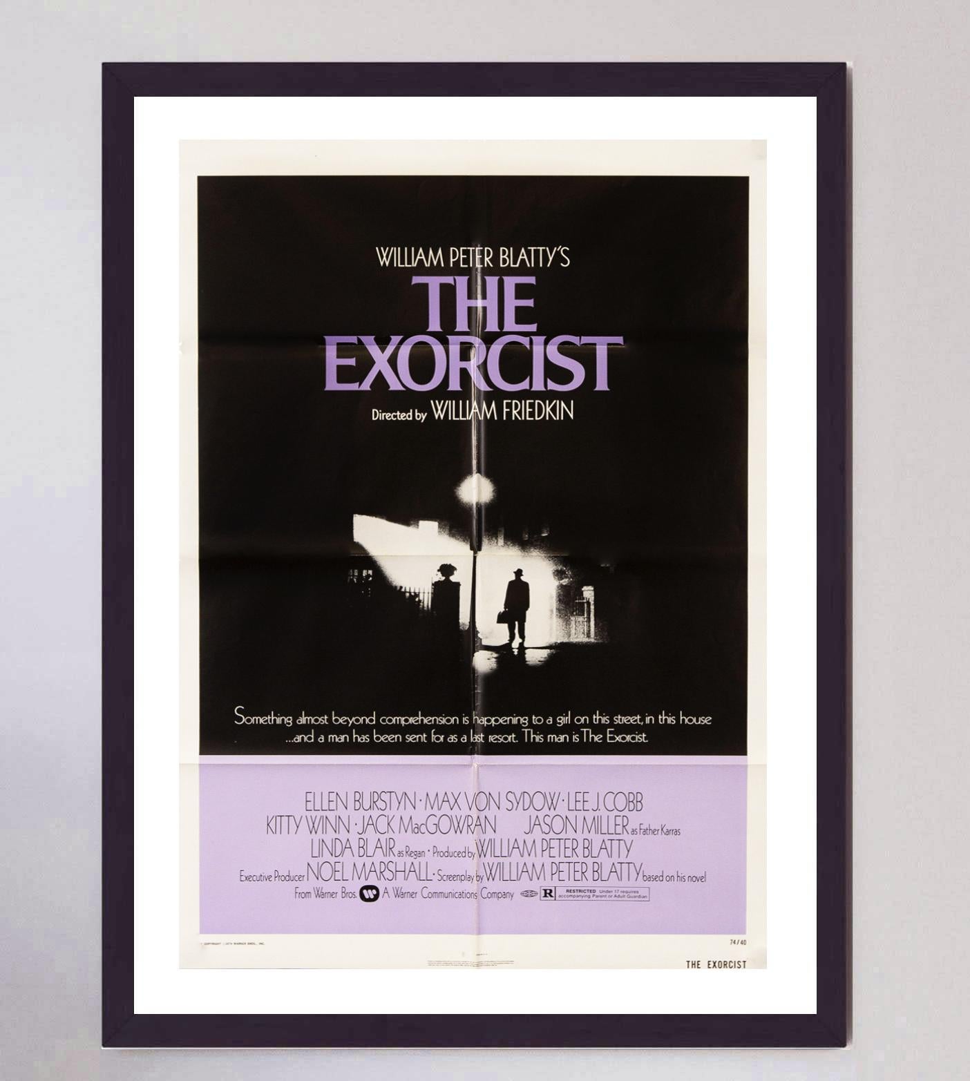 1973 The Exorcist, Original-Vintage-Poster, Original (Ende des 20. Jahrhunderts) im Angebot
