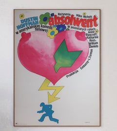 1973 Il laureato (Polonia) Poster originale d'epoca