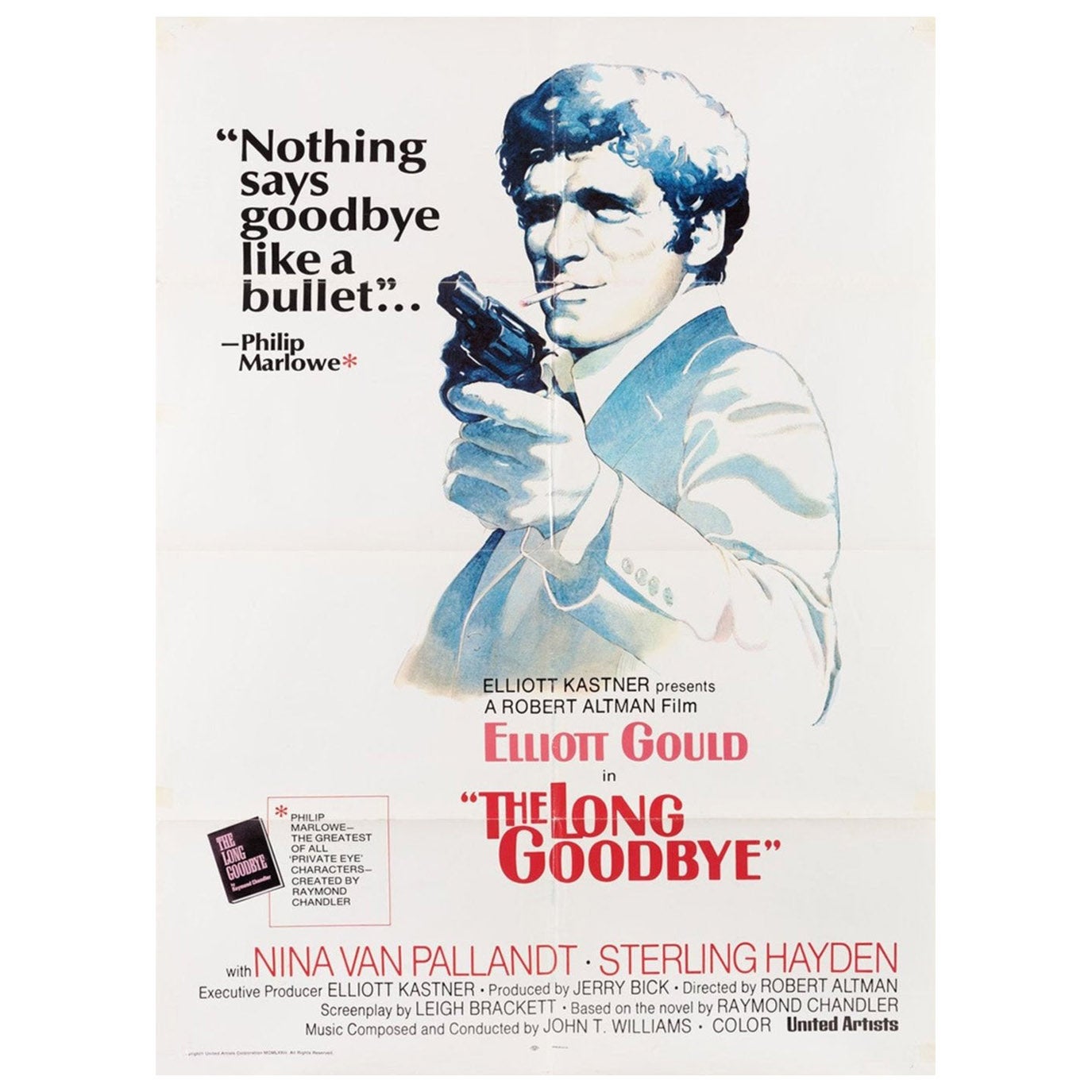 1973 The Long Goodbye Original Vintage Poster