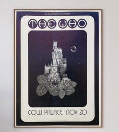 1973 The Who - Live at Cow Palace Póster Vintage Original