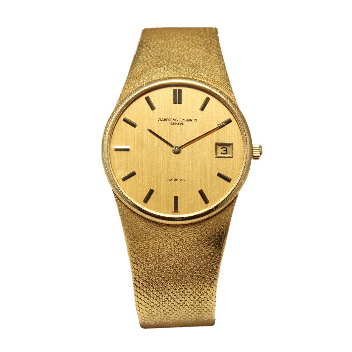 1973 Vacheron Constantin Ronde 18 KT Gold Gm Watch