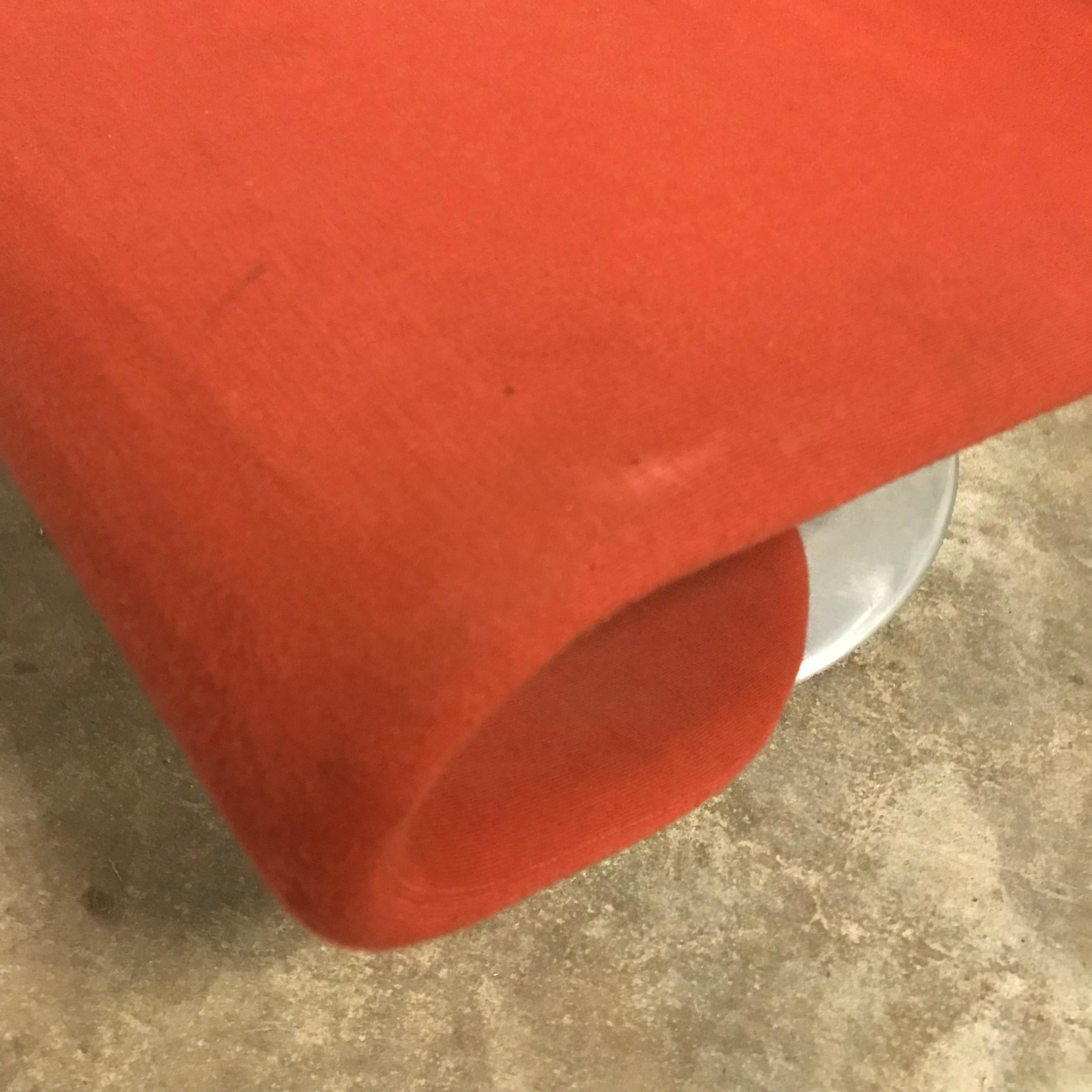 1973, Verner Panton, 1-2-3 Serie Easy Chair in Original First Fabric For Sale 4