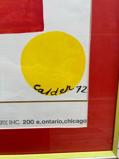 1974 Alexander Calder "Paintings / Sculpture / Graphics" Exhibition Poster