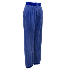 1974 Dorothée Bis Wide Whale Corduroy Pants