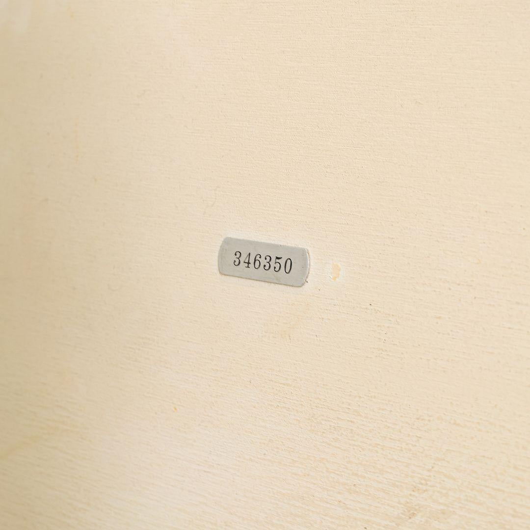 Table basse ronde de 36 pouces en stratifié blanc Eero Saarinen pour Knoll, 1974 en vente 4