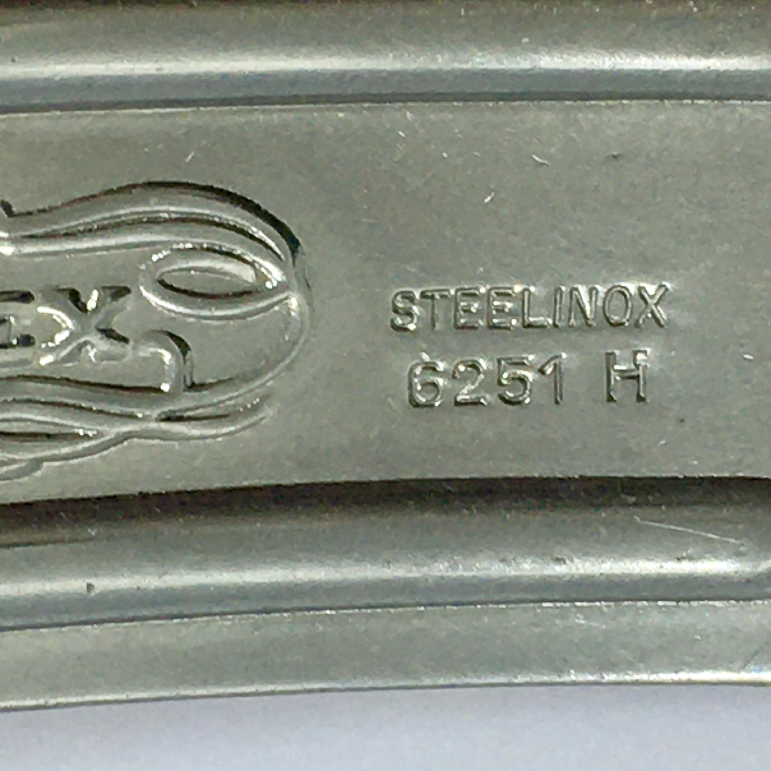 1974 Montre Rolex Date Just Khanjar Noir خنجر Cadran 18K bicolore Ref 1603 en vente 6