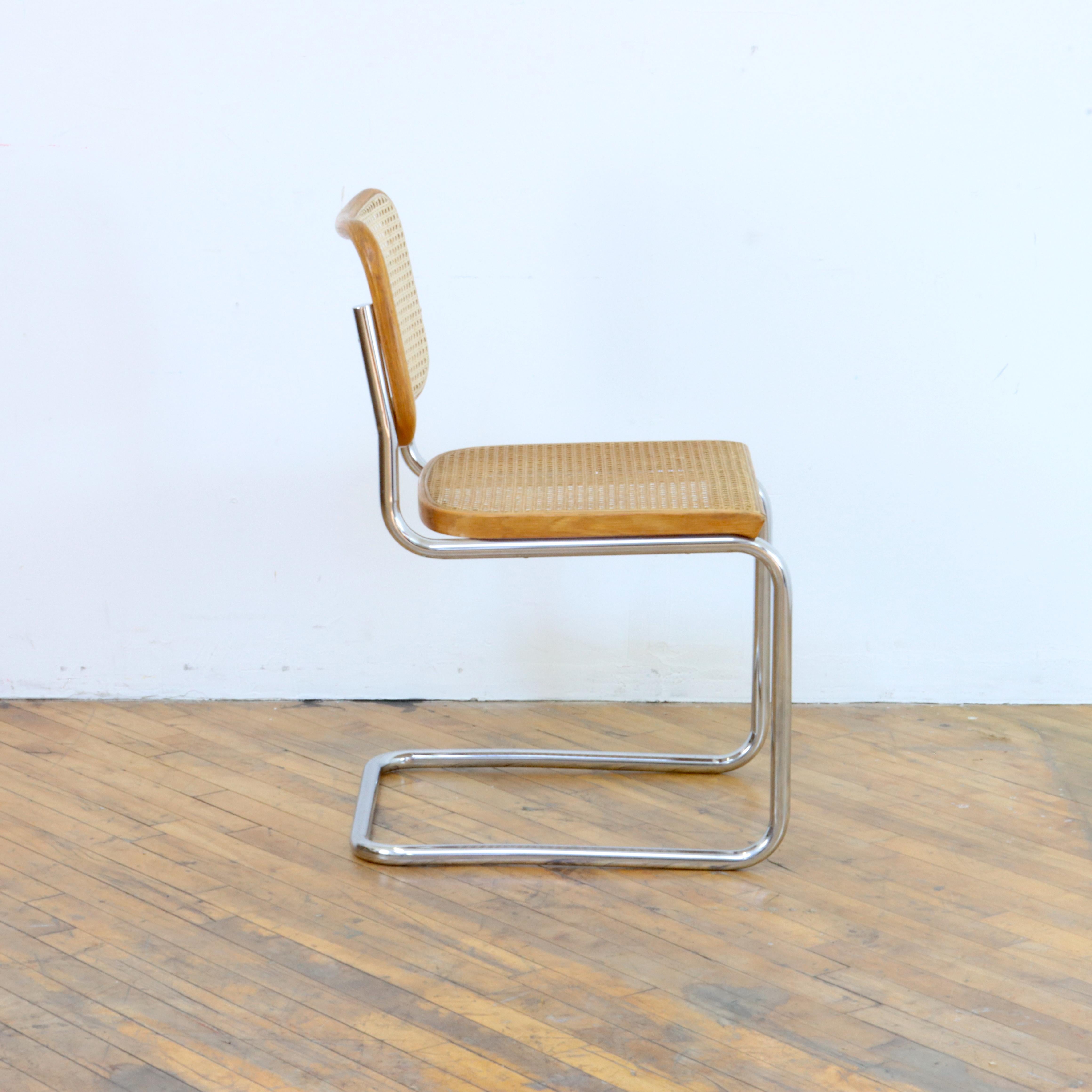 1974 Knoll Cesca Chairs  In Good Condition In Oakland, CA