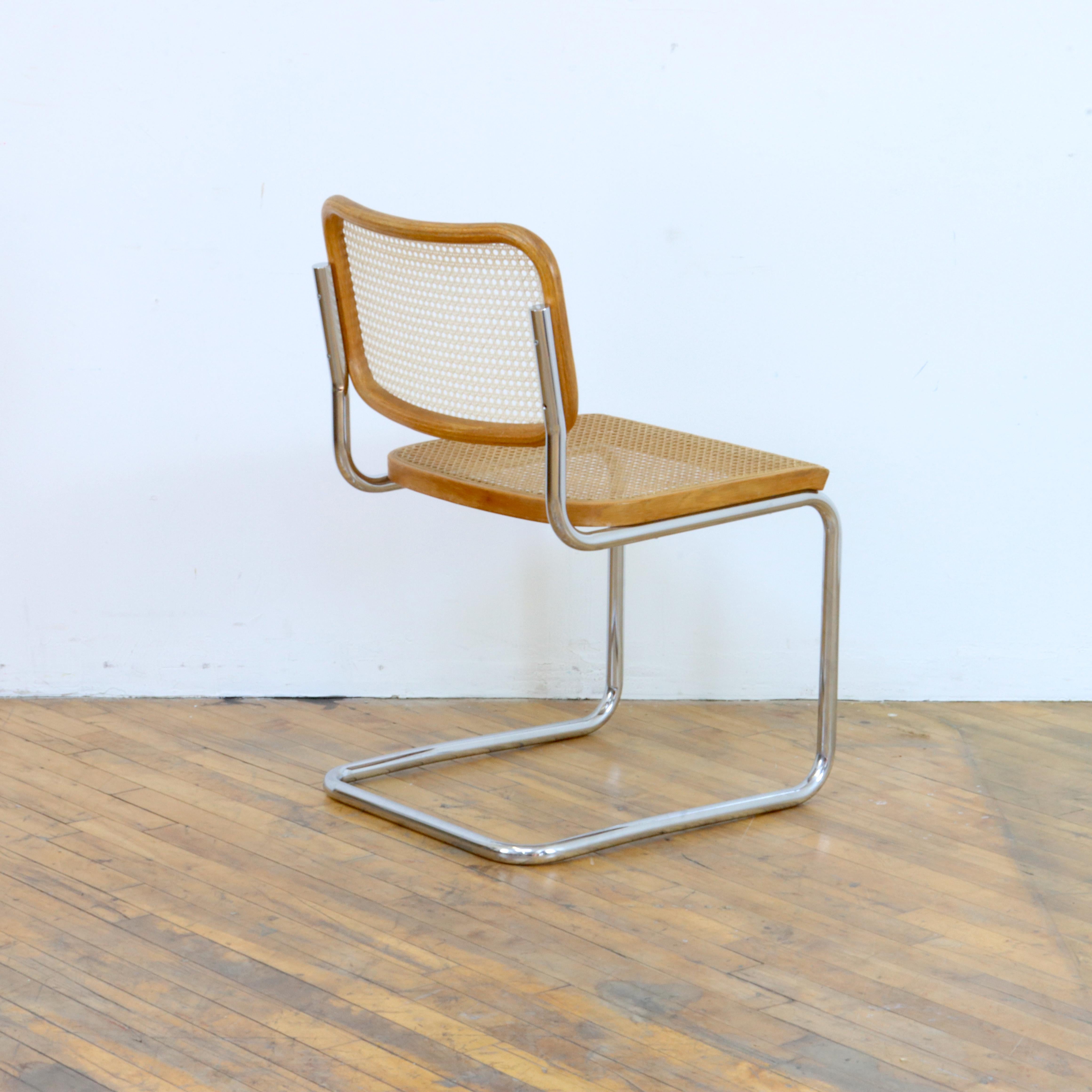 Late 20th Century 1974 Knoll Cesca Chairs 