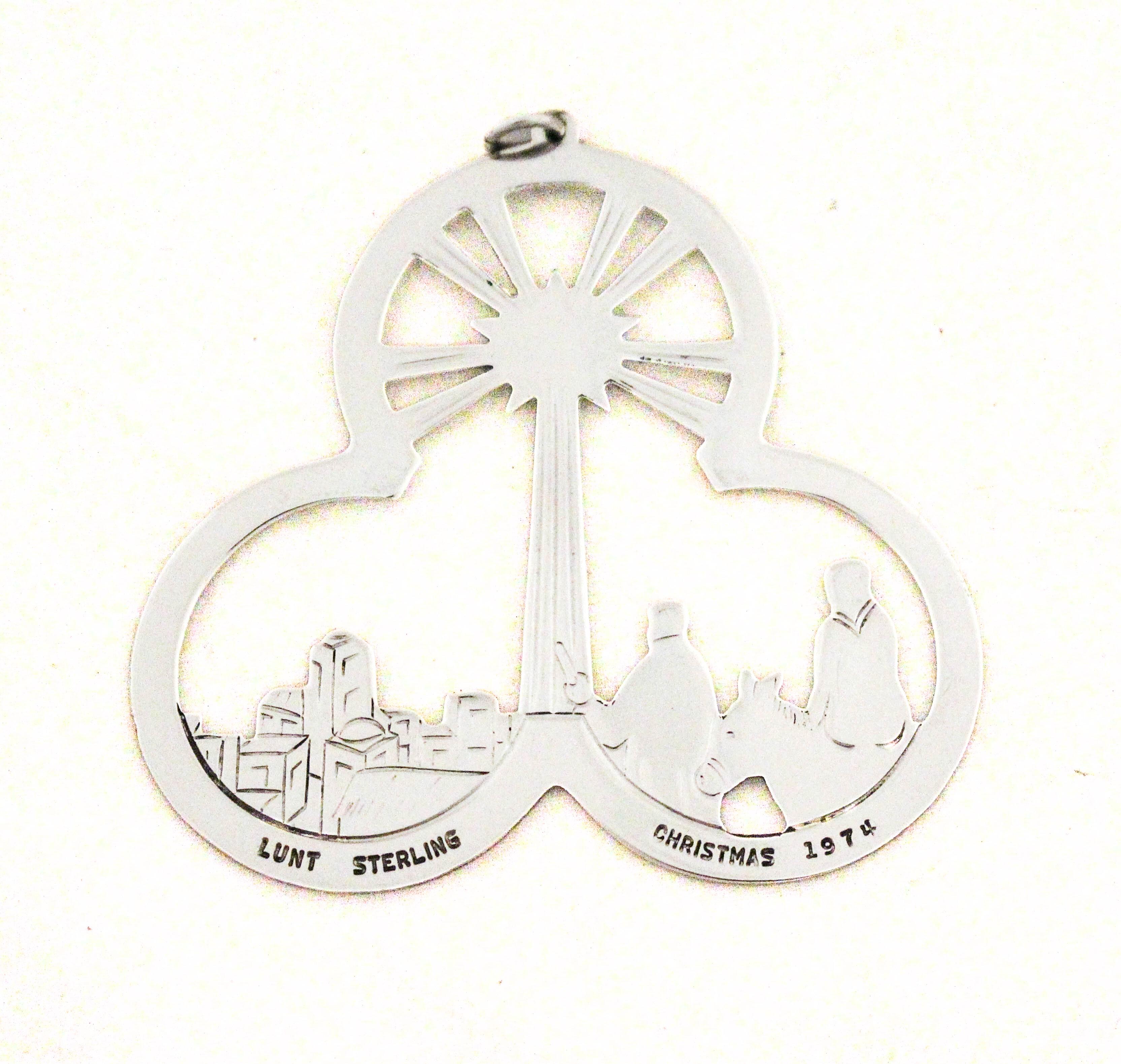 Americano Ornamento natalizio Lunt Sterling 1974 - 