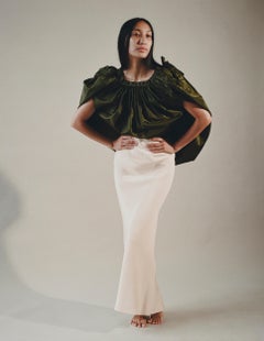 1974 Madame Grès Haute Couture Blouse