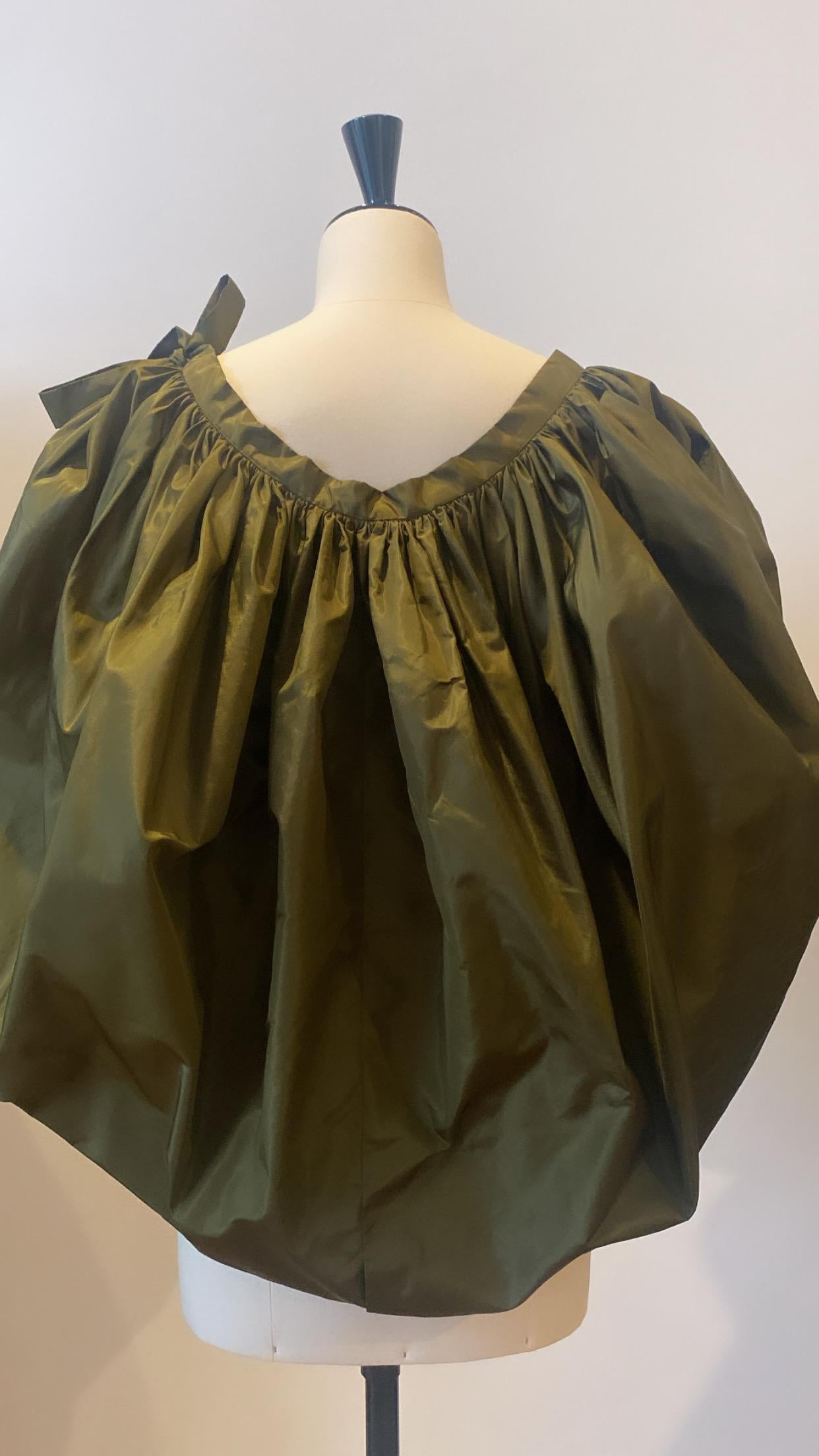 1974 Madame Grès Haute Couture Blouse For Sale 3