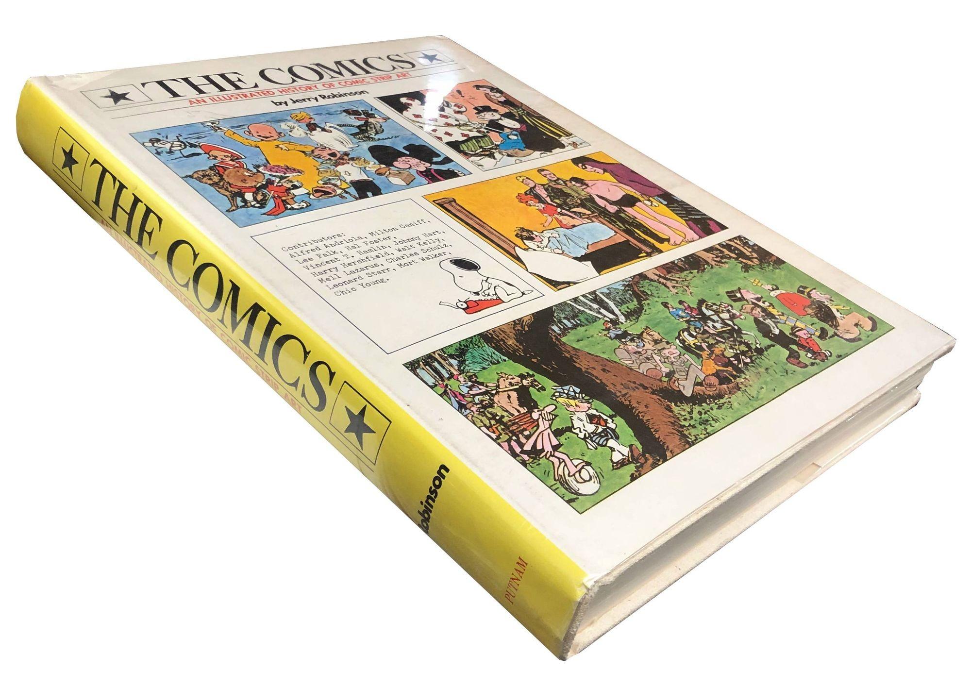 The Comics: An Illustrated History of Comic Strip Art di Jerry Robinson approfondisce l'evoluzione dei fumetti, celebrando l'arte e l'impatto culturale di questo mezzo unico. Grazie a illustrazioni vivaci e commenti approfonditi, Robinson ripercorre