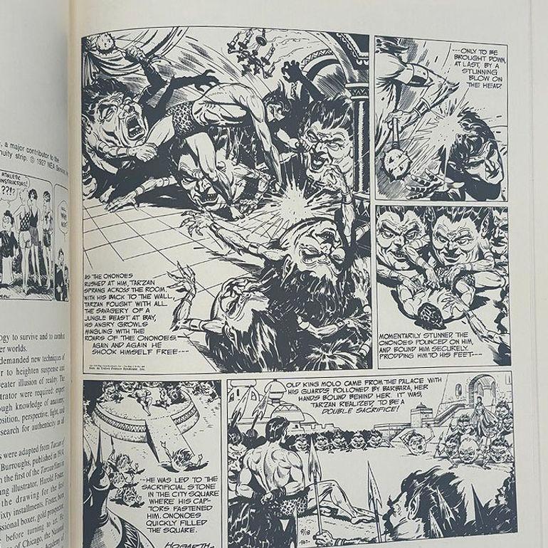 1974 I fumetti Una storia illustrata delle strisce a fumetti Libro d'arte Jerry Robinson In condizioni buone in vendita a Van Nuys, CA