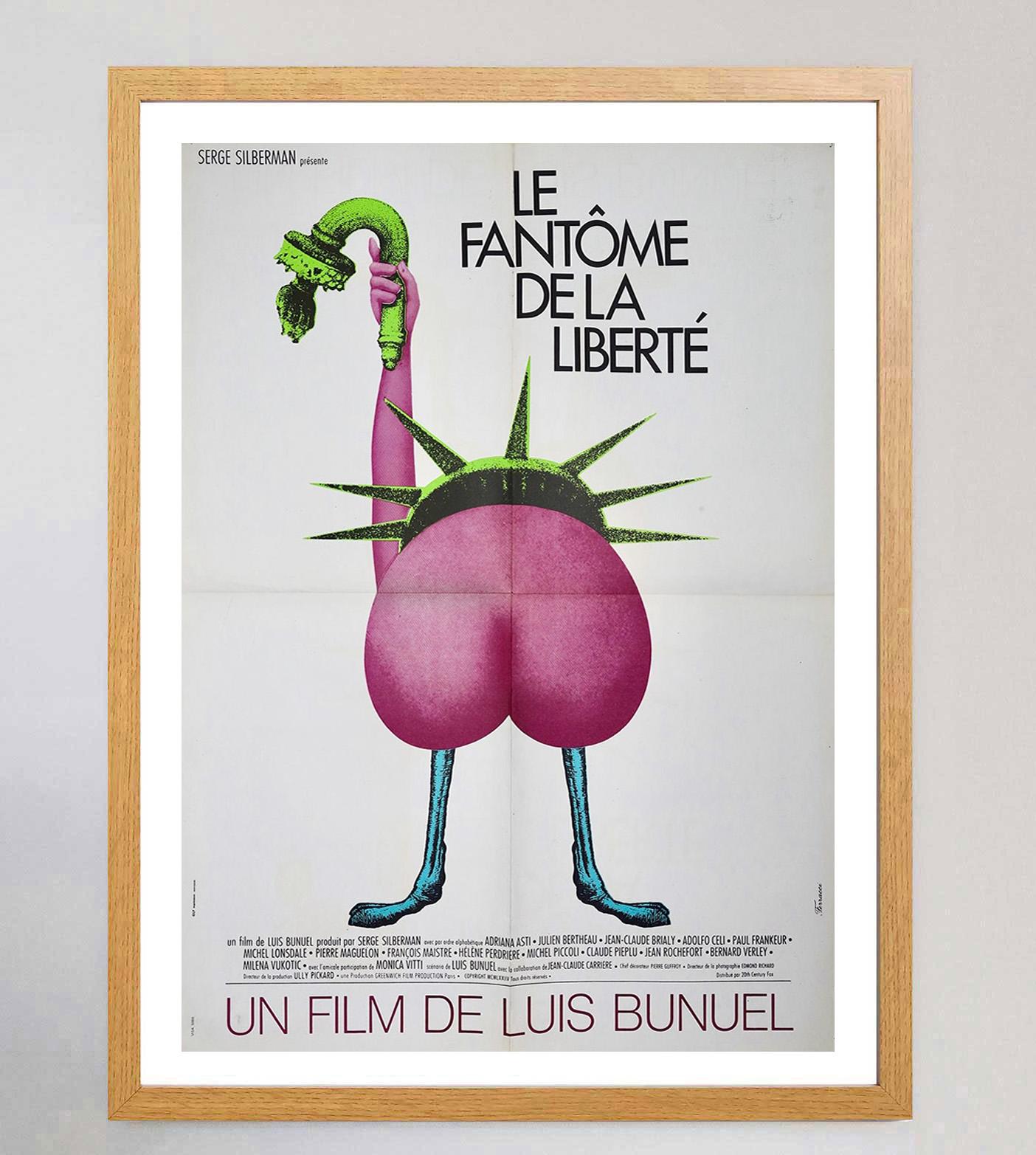 Francese 1974 Il fantasma della libertà (francese) Poster originale d'epoca in vendita