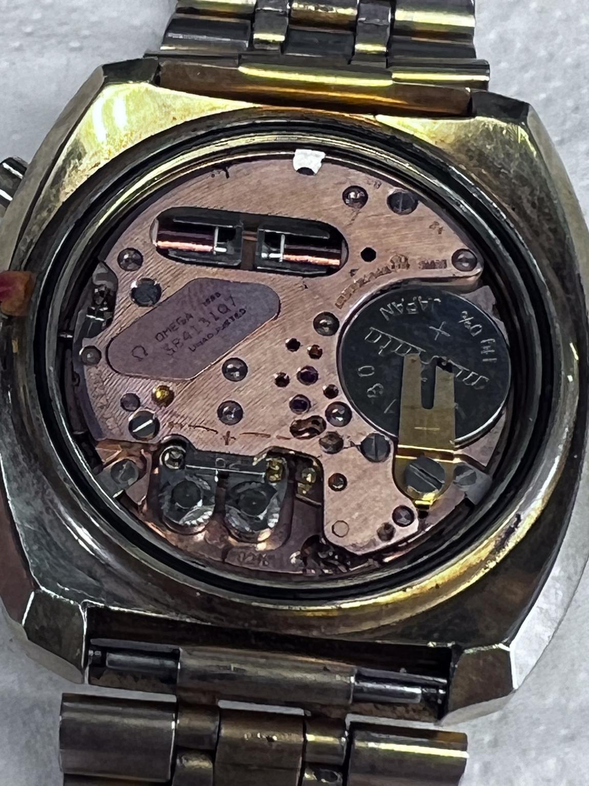 Swiss 1974 Omega Watch Speedsonic Chronometer Seamaster f300 For Sale