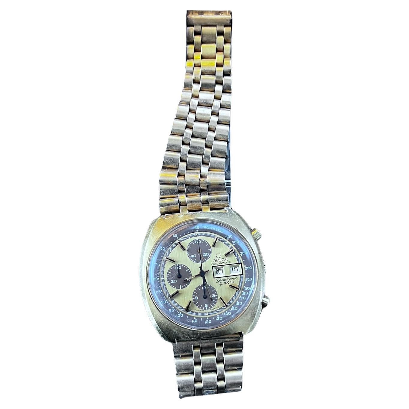 1974 Omega Watch Speedsonic Chronometer Seamaster f300