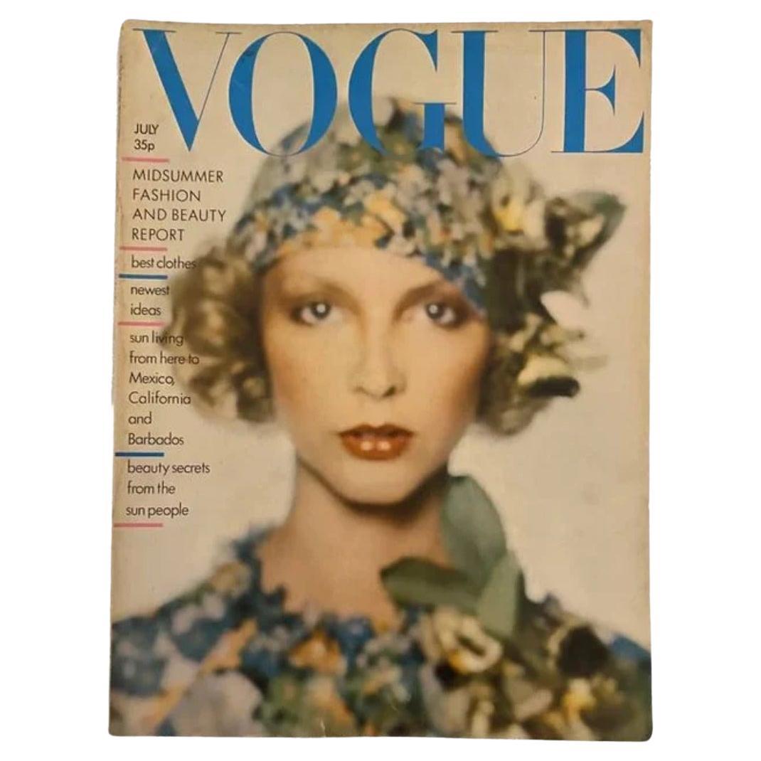 1974 VOGUE - Cover by David Bailey