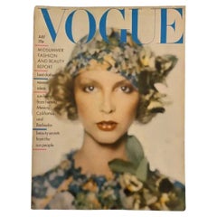 Vintage 1974 VOGUE - Cover by David Bailey