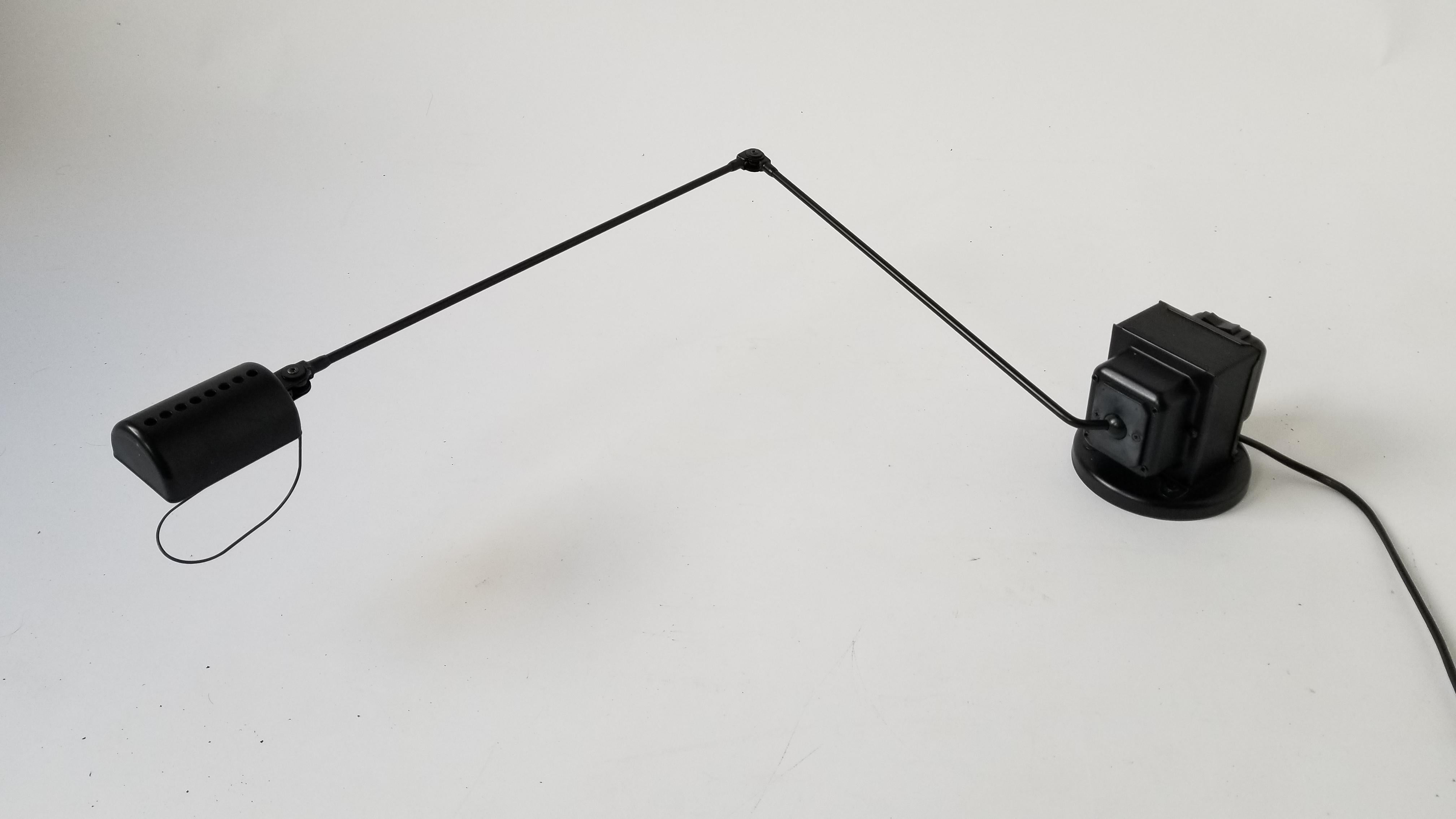 Metal 1975 ''Daphine'' Halogen Table Lamp by Lumina, Italia