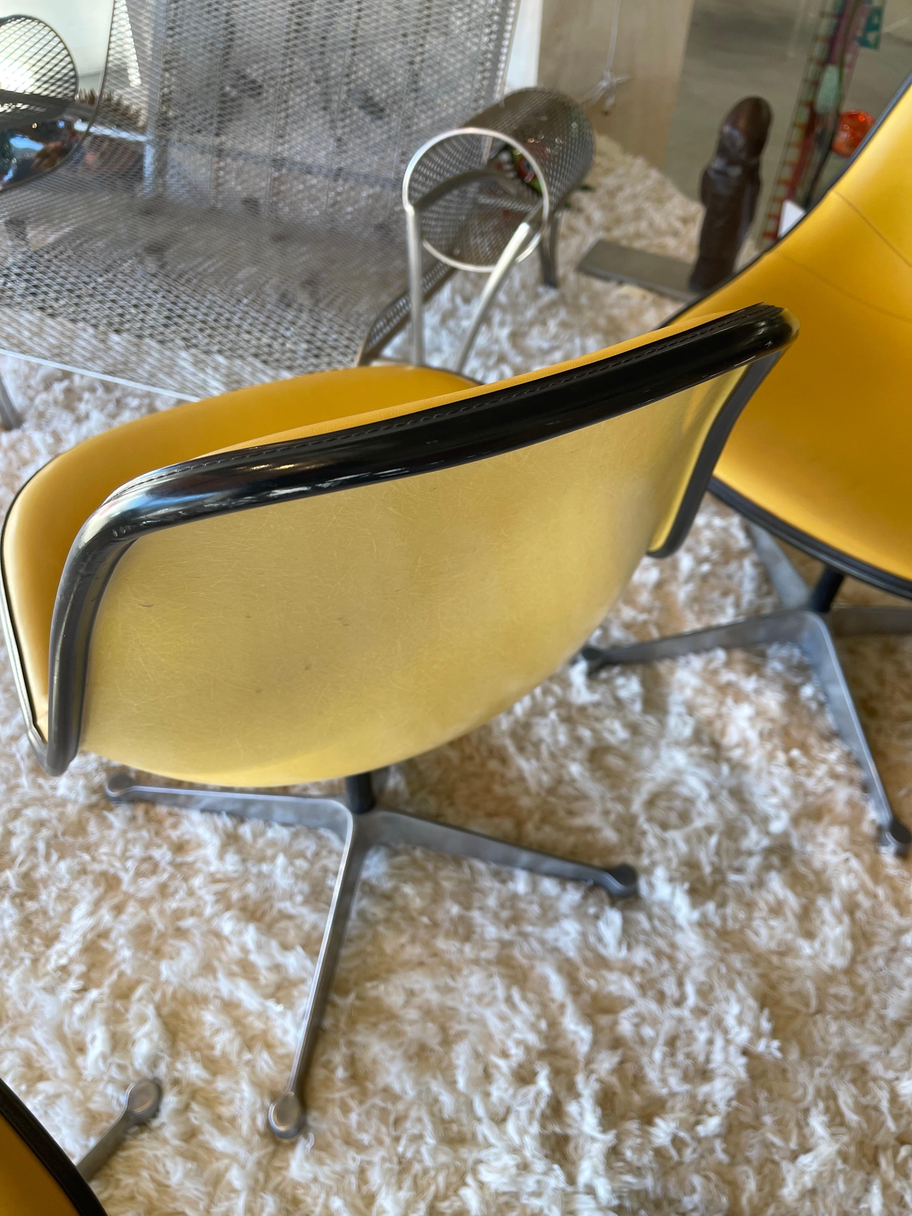 1975 Eames for Herman Miller Swivel Chairs, Set of 6 1