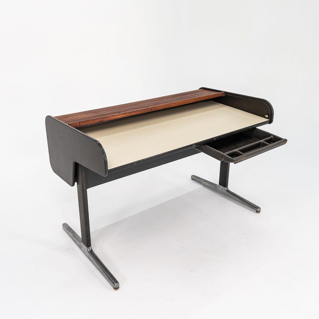 Late 20th Century 1975 George Nelson for Herman Miller Action Office II Series Roll-Top Desk For Sale