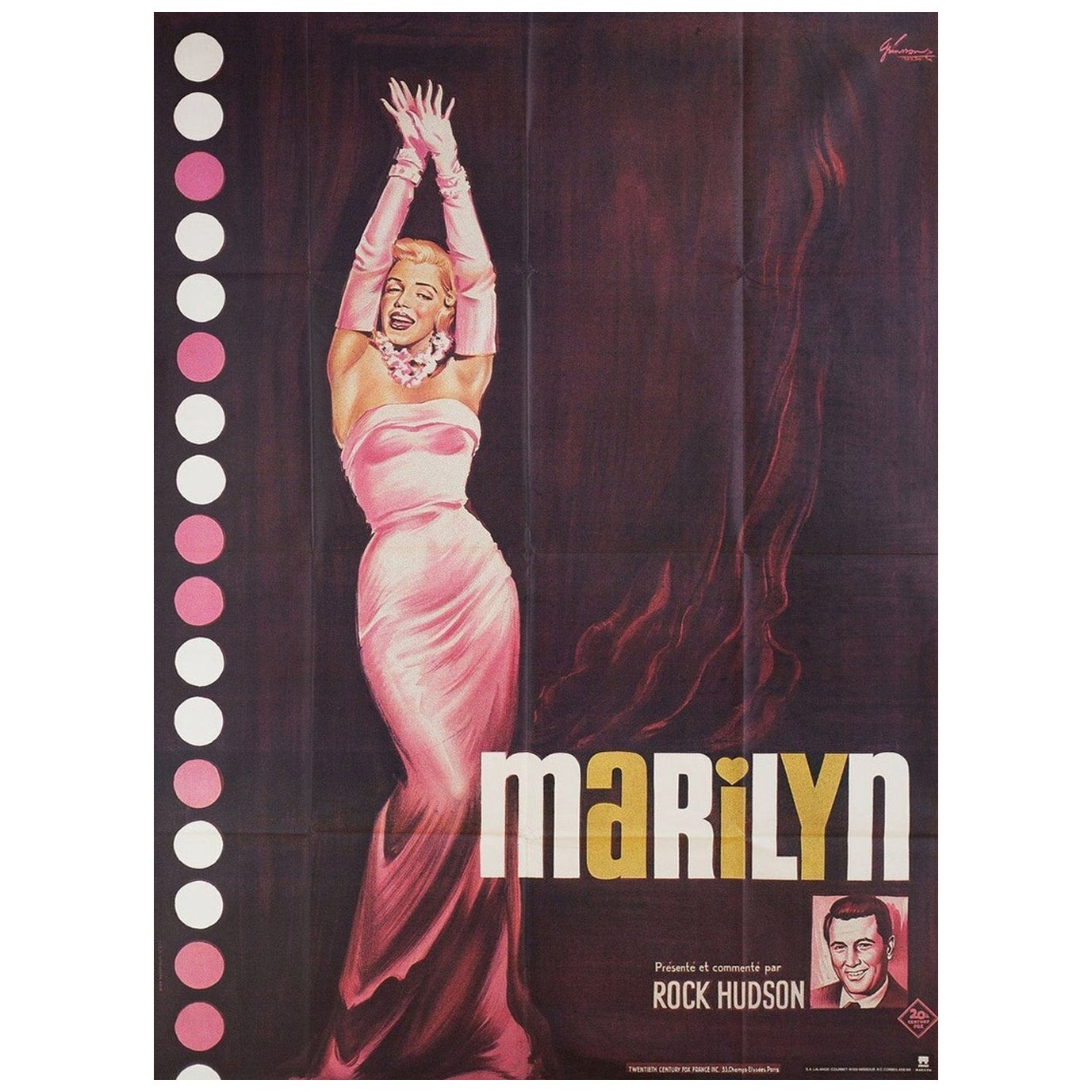 1975 Marilyn (French) Original Vintage Poster