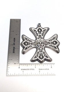 1975 Reed & Barton Sterling Silver Christmas Cross Ornament