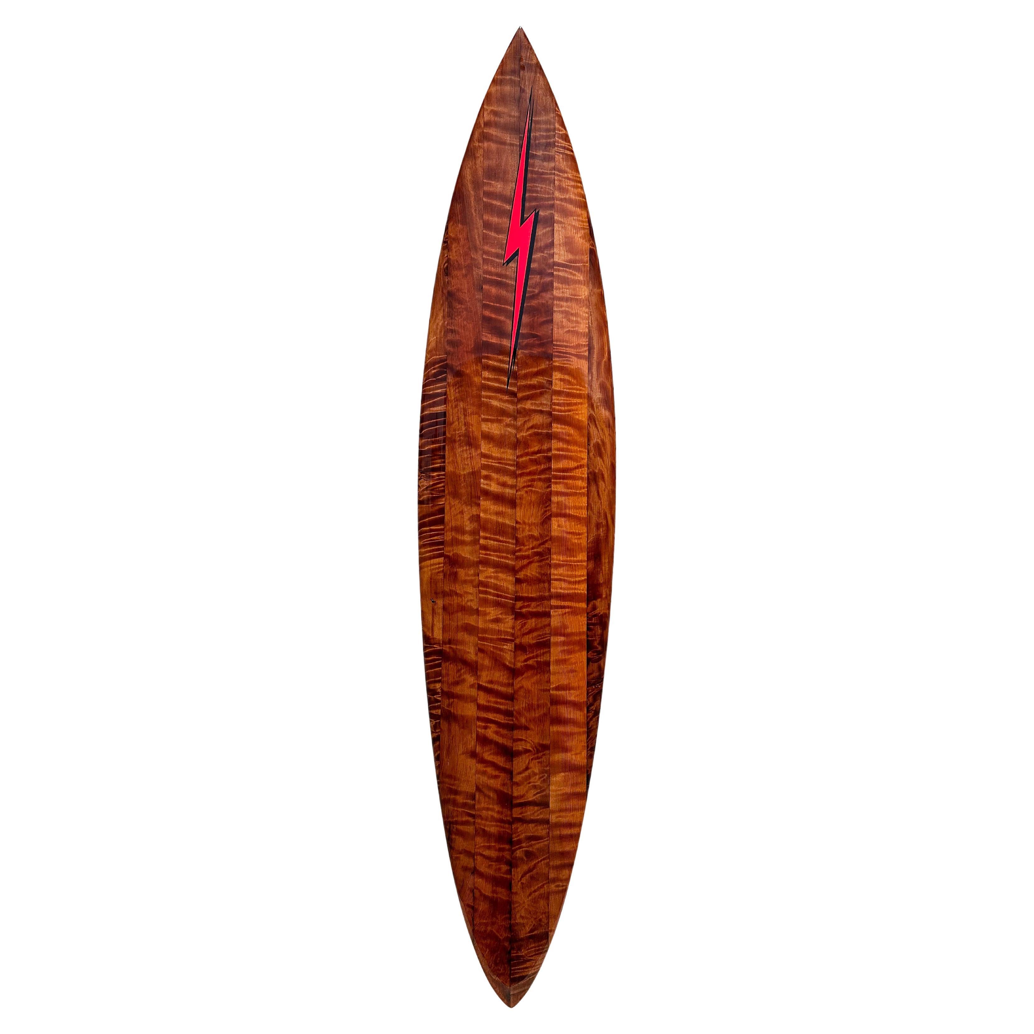 1975 remake Lightning Bolt Gerry Lopez personal redwood Pipeliner by Rodriguez