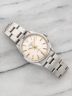 1975 Rolex Air-King 5500 Stainless Steel Cream Dial Automatic 34mm