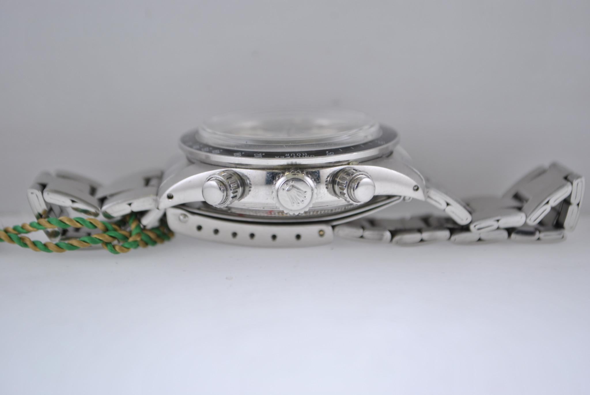 1975 Vintage Rolex Oyster Cosmograph in SS 'Pre-Daytona' In Good Condition For Sale In New York, NY