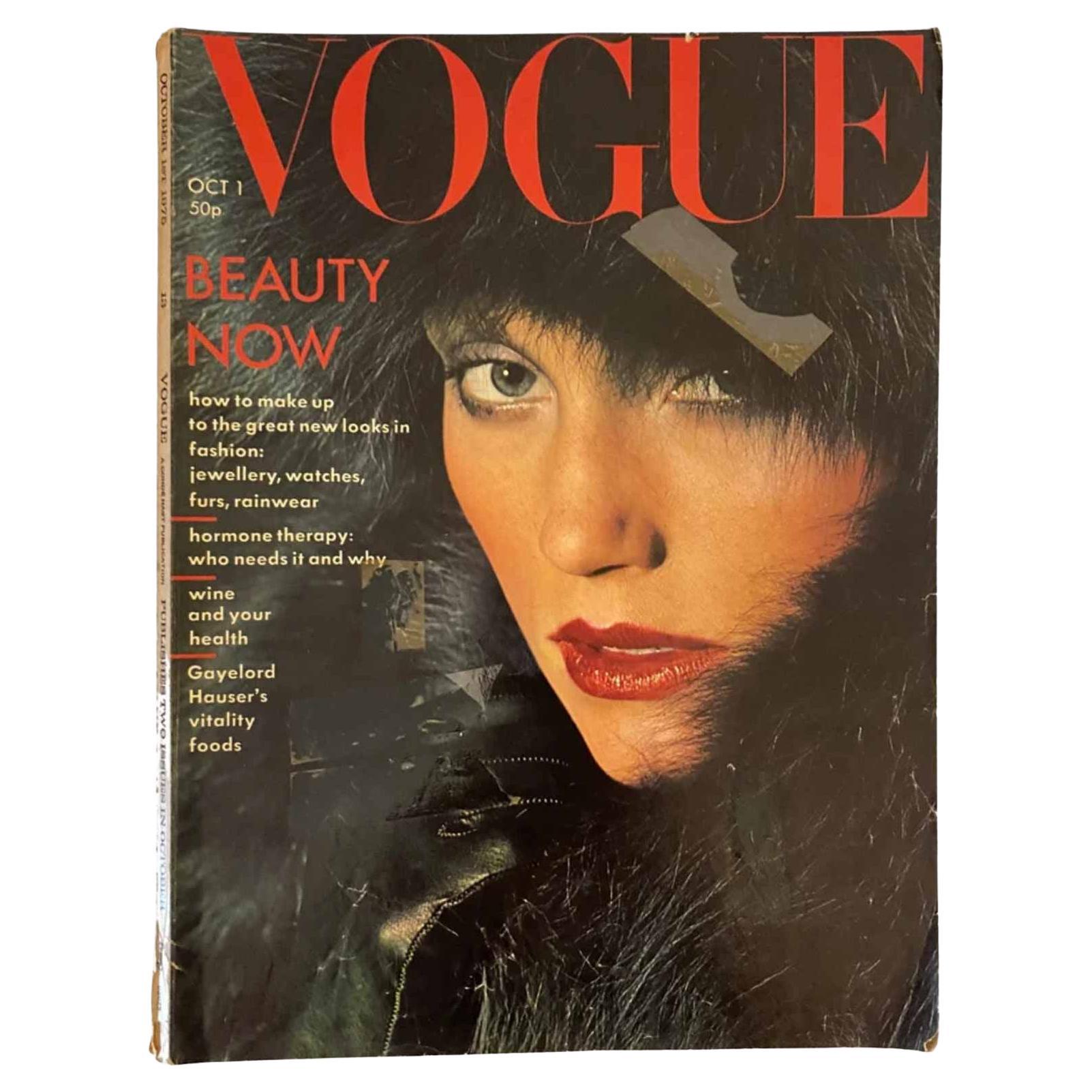 1975 Vogue - Cover Anna Andersen by Eric Boman For Sale