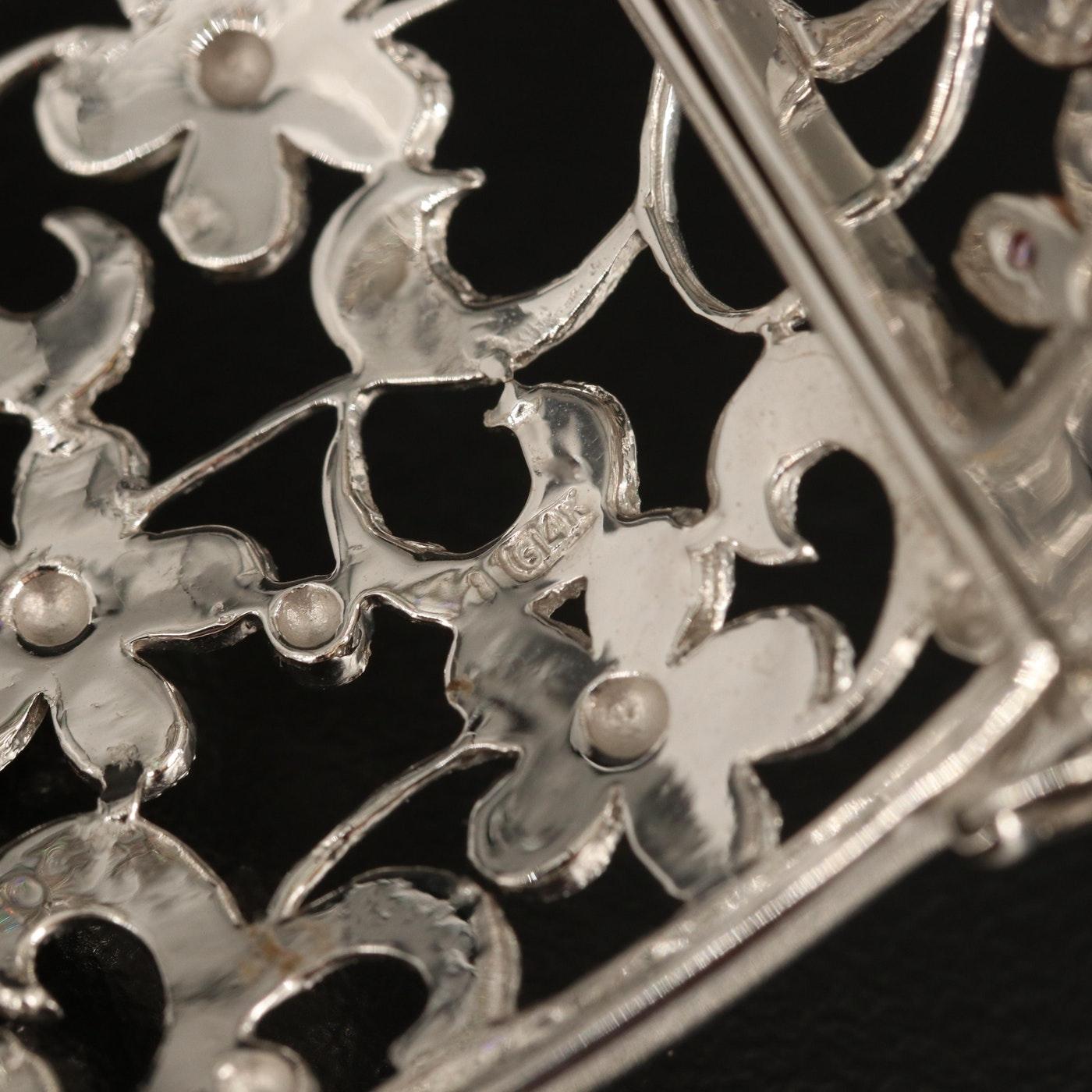 $19750 / Effy Limited Edition / Diamant, Saphir & Tsavorit Armreif / 46 g 14K 2