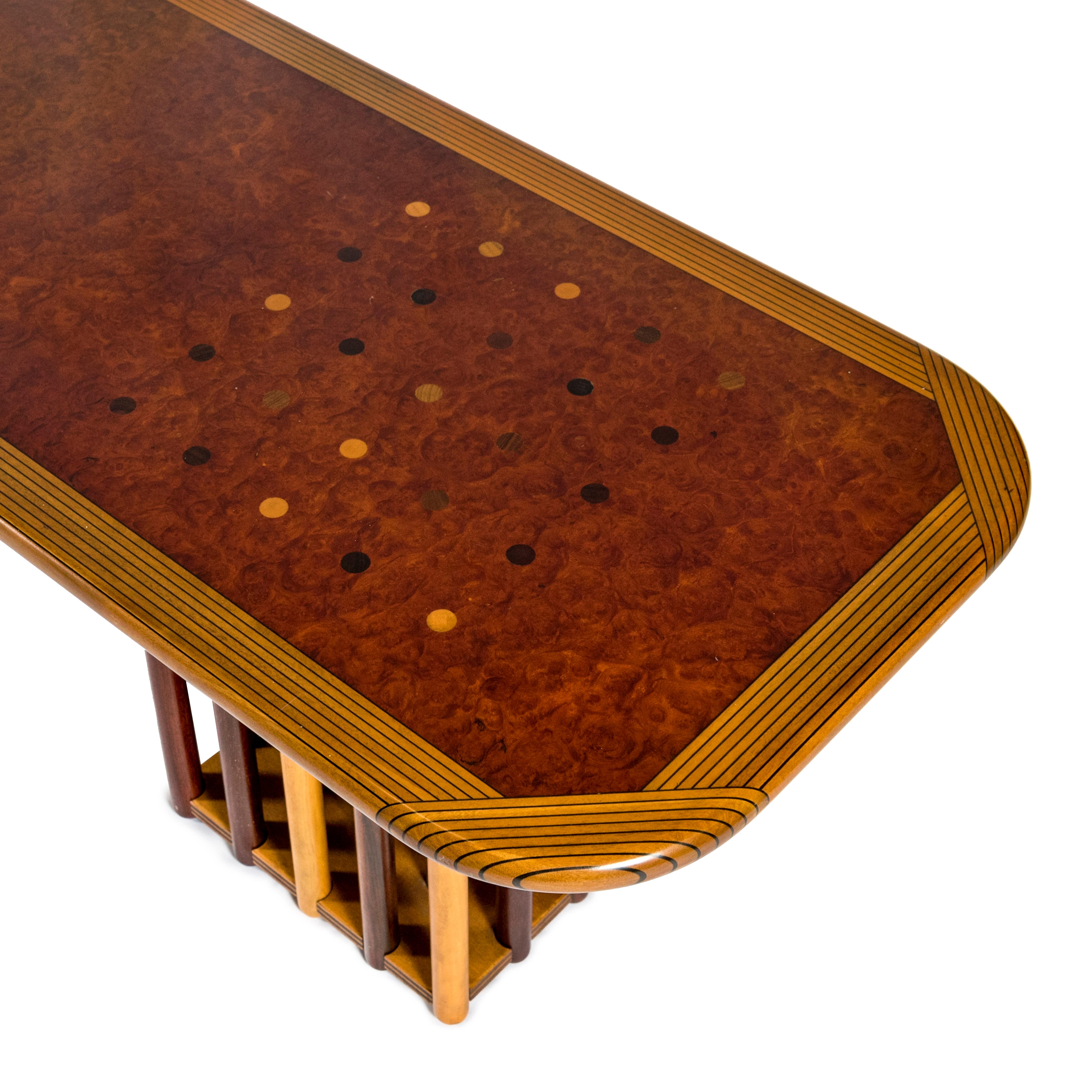 1975's Afra & Tobia Scarpa 'Artona' Coffee Table Edited by Maxalto In Good Condition For Sale In New York, NY