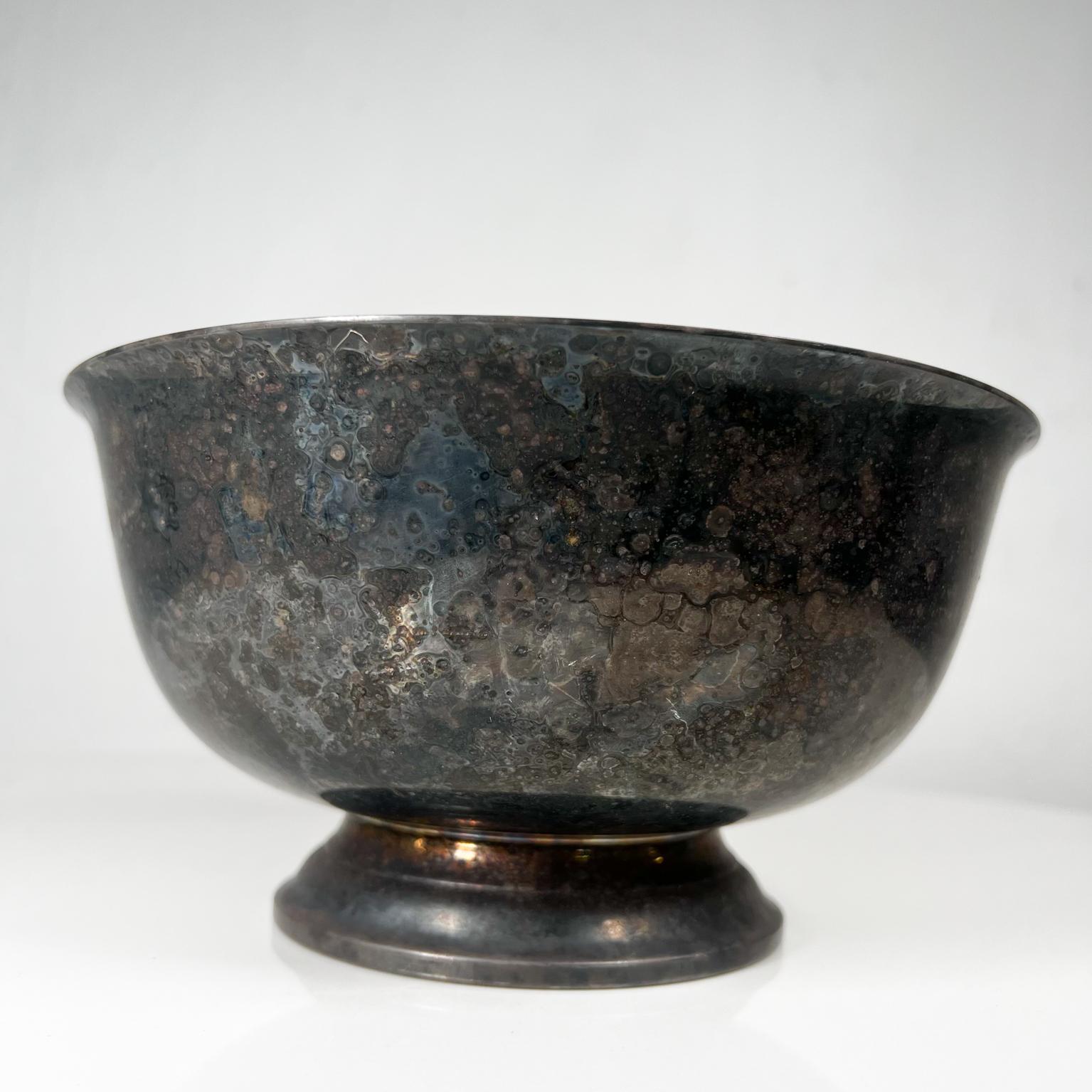 1976 American Bicentennial Silverplate Bowl International Silver Company In Good Condition In Chula Vista, CA