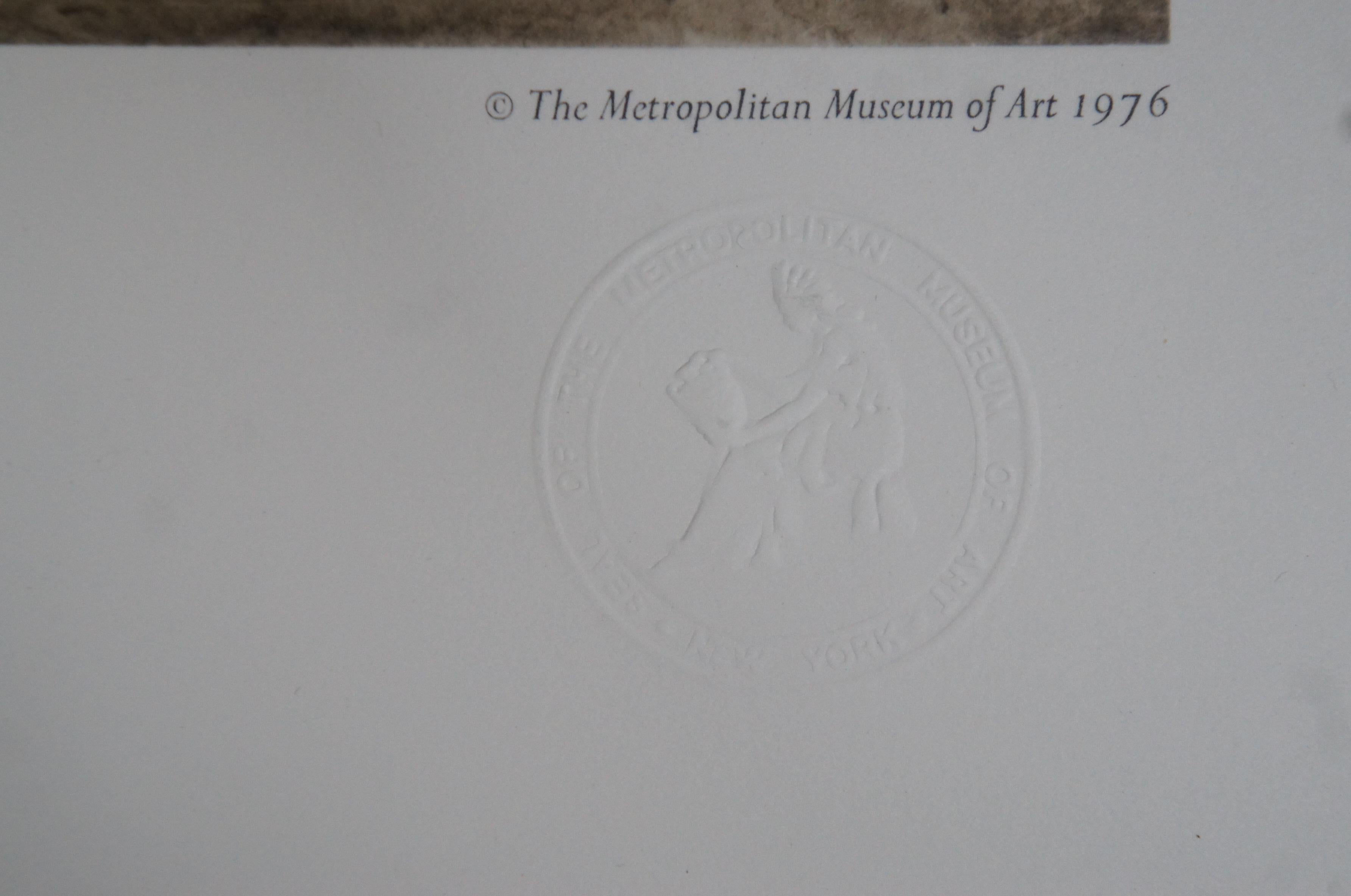 1976 Andrew Wyeth Canada Goose Lichtdruck Metropolitan Museum of Art 34