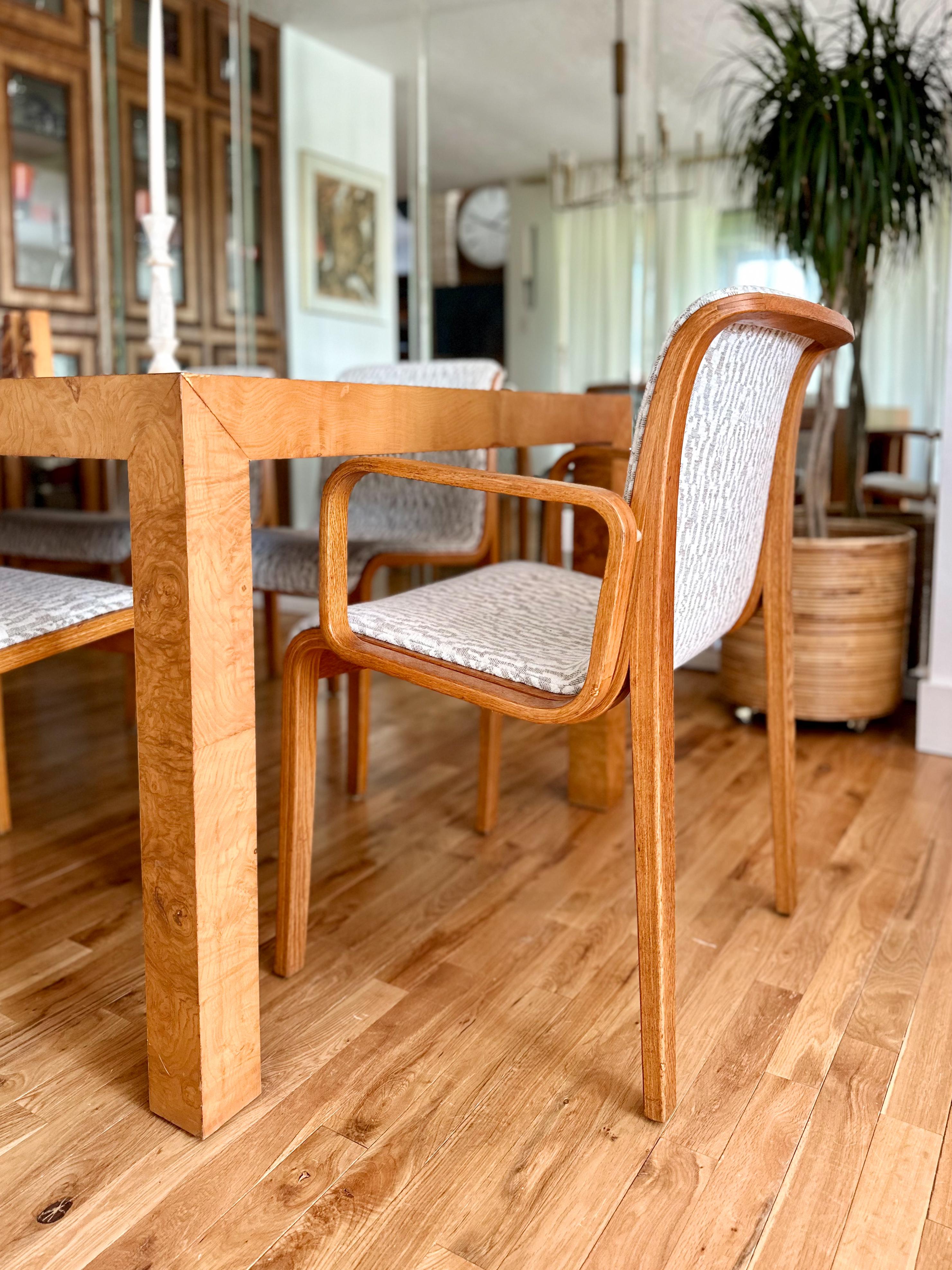 Late 20th Century 1976 Bill Stephens for Knoll Dining Chairs - Set of 6