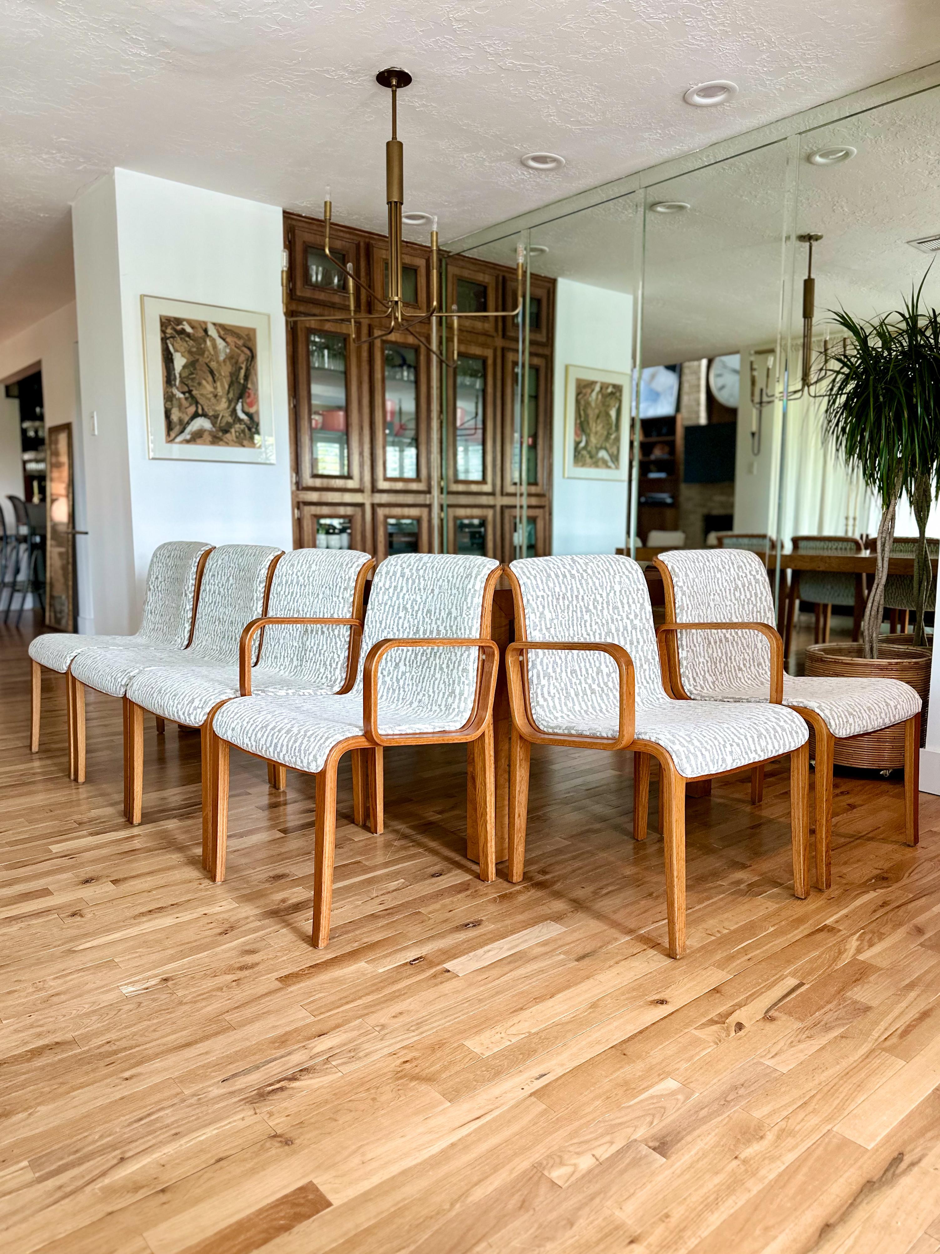 1976 Bill Stephens for Knoll Dining Chairs - Set of 6 1