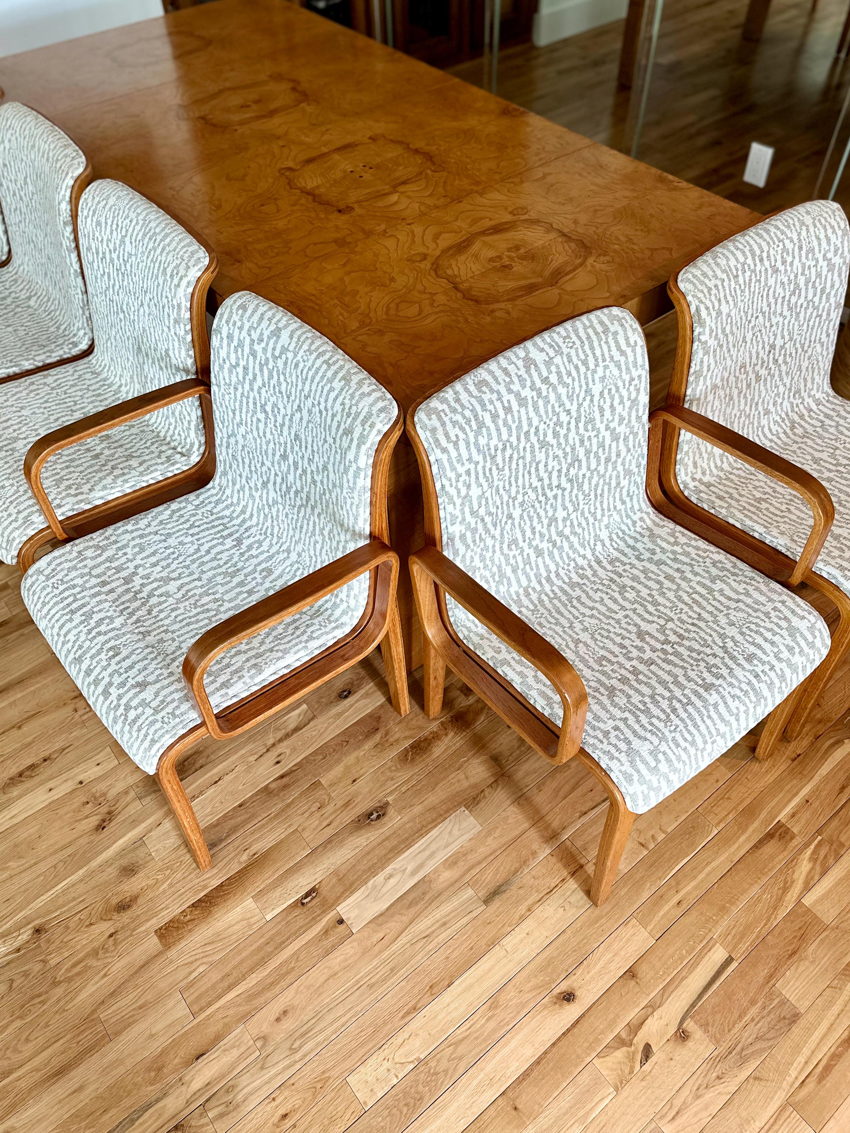 1976 Bill Stephens for Knoll Dining Chairs - Set of 6 2