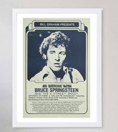1976 Bruce Springsteen & the E Street Band - Paramount Theatre Original Poster