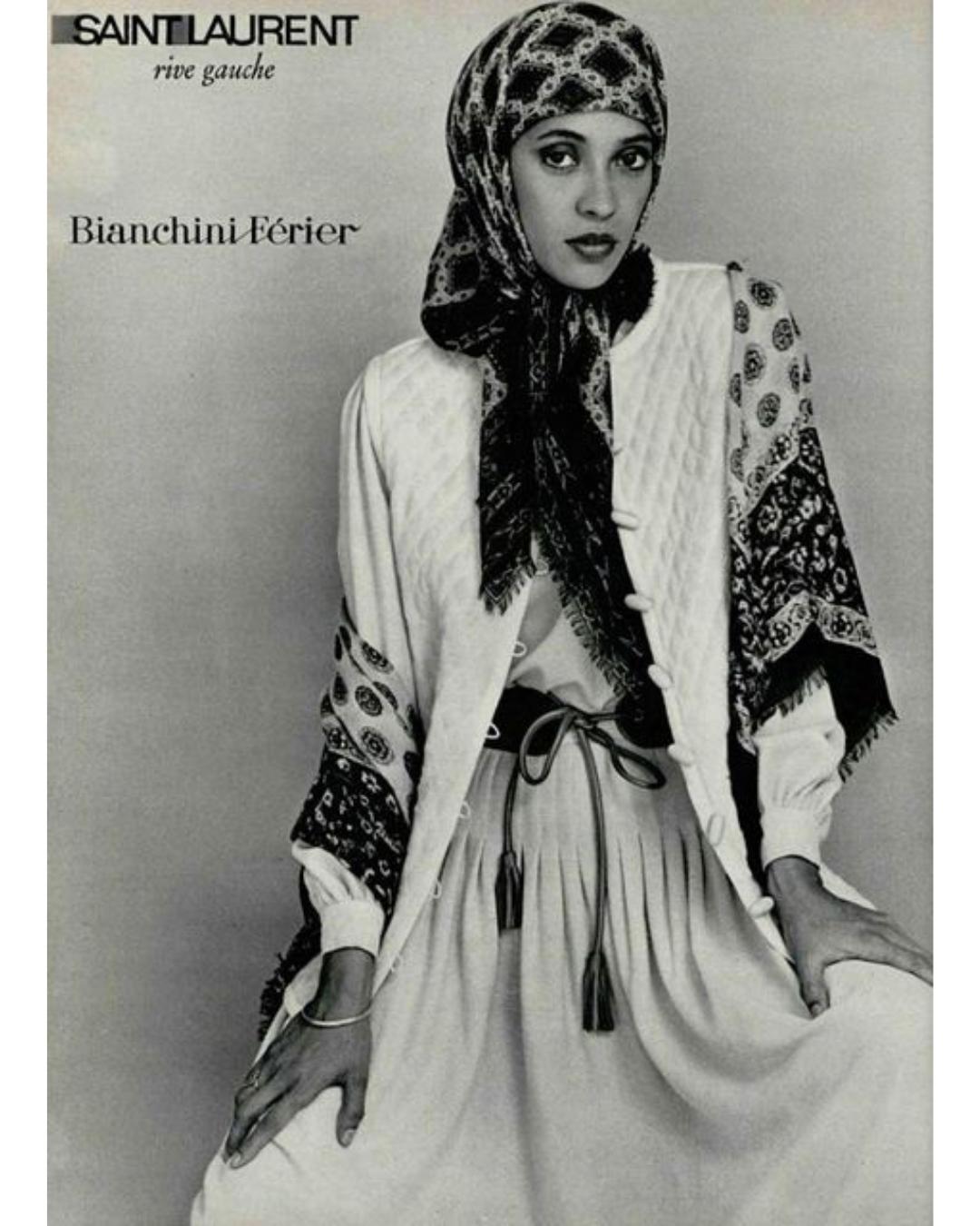 1976 Documented Yves Saint Laurent Ballet Russes Quilted Red Gilet For Sale 3