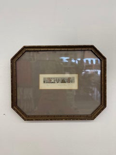 1976 Limited Edition Hand-Signed Etching Print, Numbered 1/75, Framed.