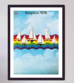 1976 Montreal Olympic Games - Kingston Original Poster by Pierre-Yves Pelletier