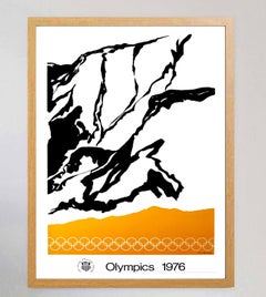 1976 Montreal Olympic Games - Tom George Original Vintage Poster