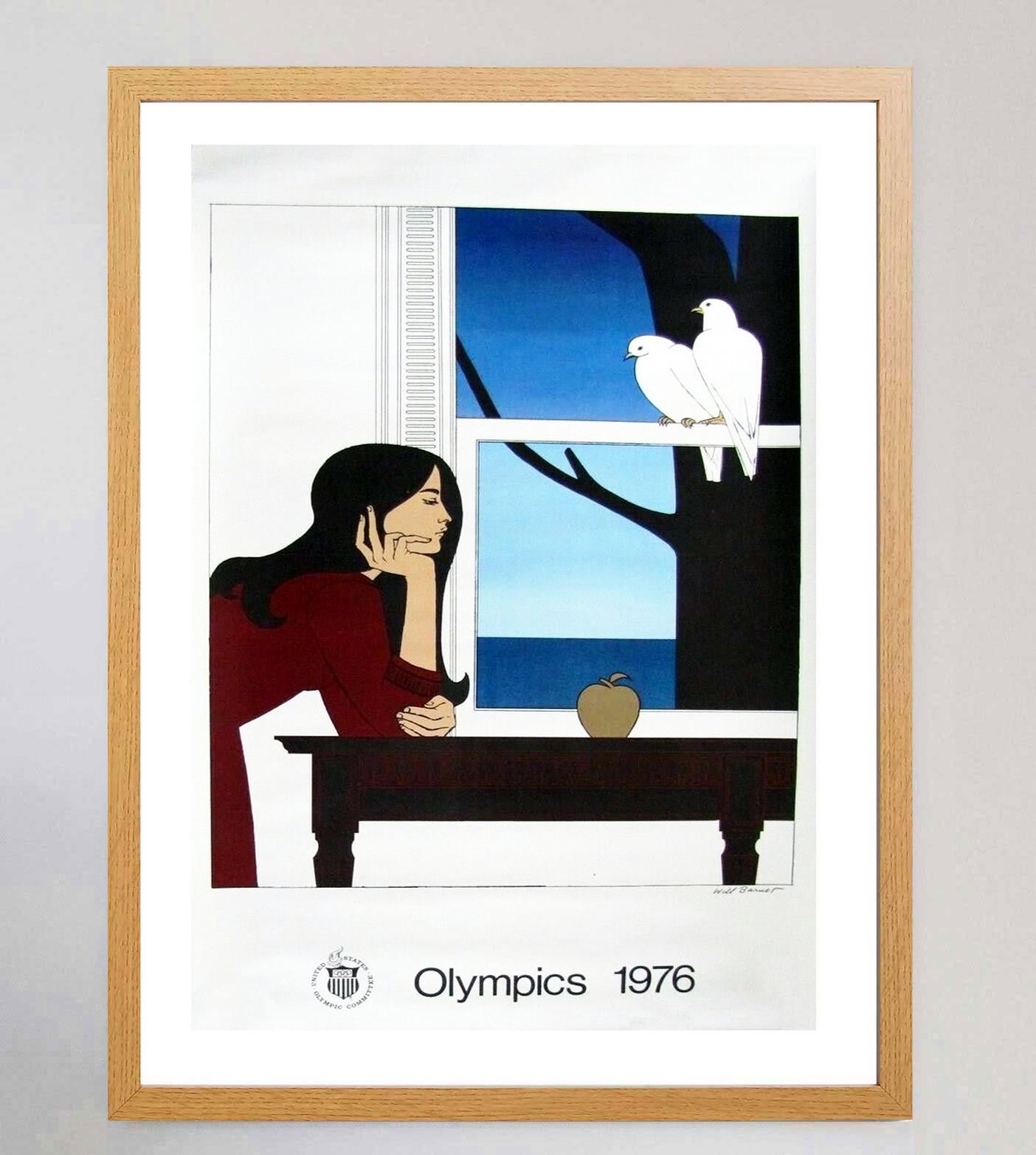 affiche jeux olympiques 1976