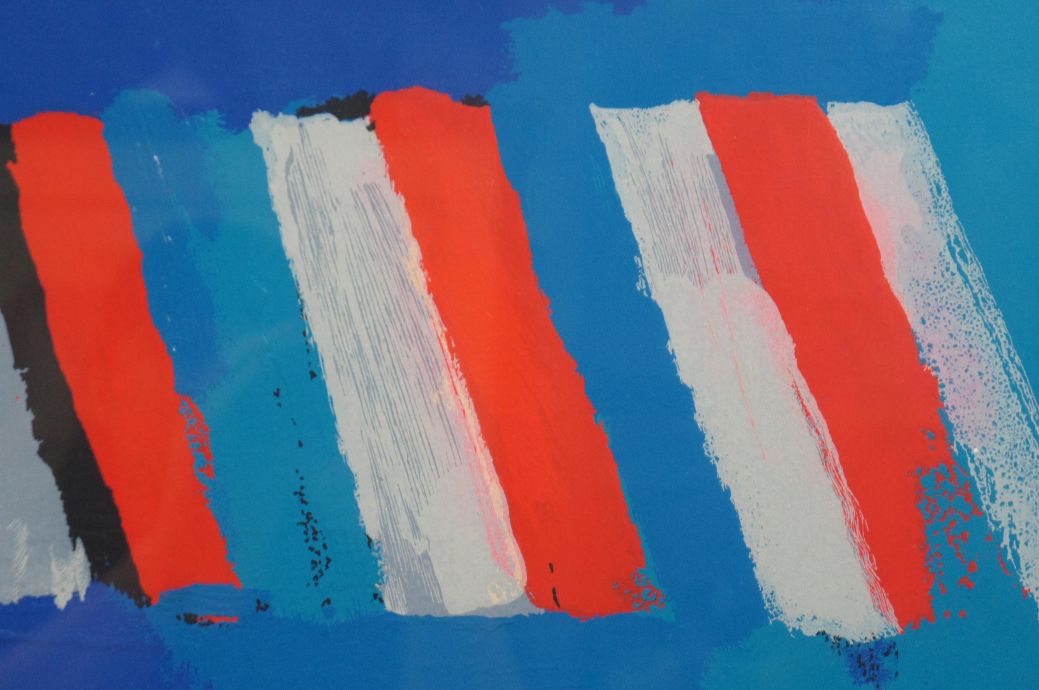 1976 Nicola Simbari Italian Serigraph Nanette Modern Woman Print 4