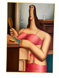 1976 Oil on Canvas by Artist, Roy Carruthers