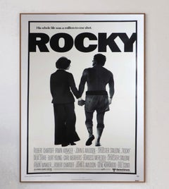 Affiche vintage originale Rocky de 1976