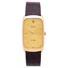 Used 1976 Rolex 18 Karat Yellow Gold Cellini Model 4108