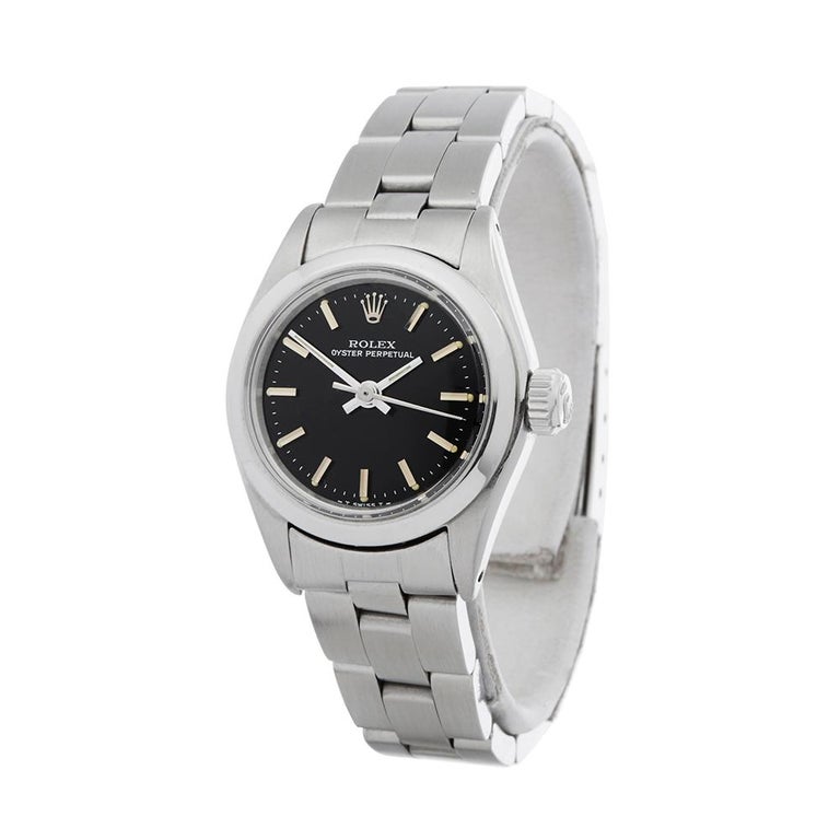 1976 Rolex Oyster Perpetual Stainless Steel 6718 Wristwatch at 1stDibs |  rolex oyster 1976